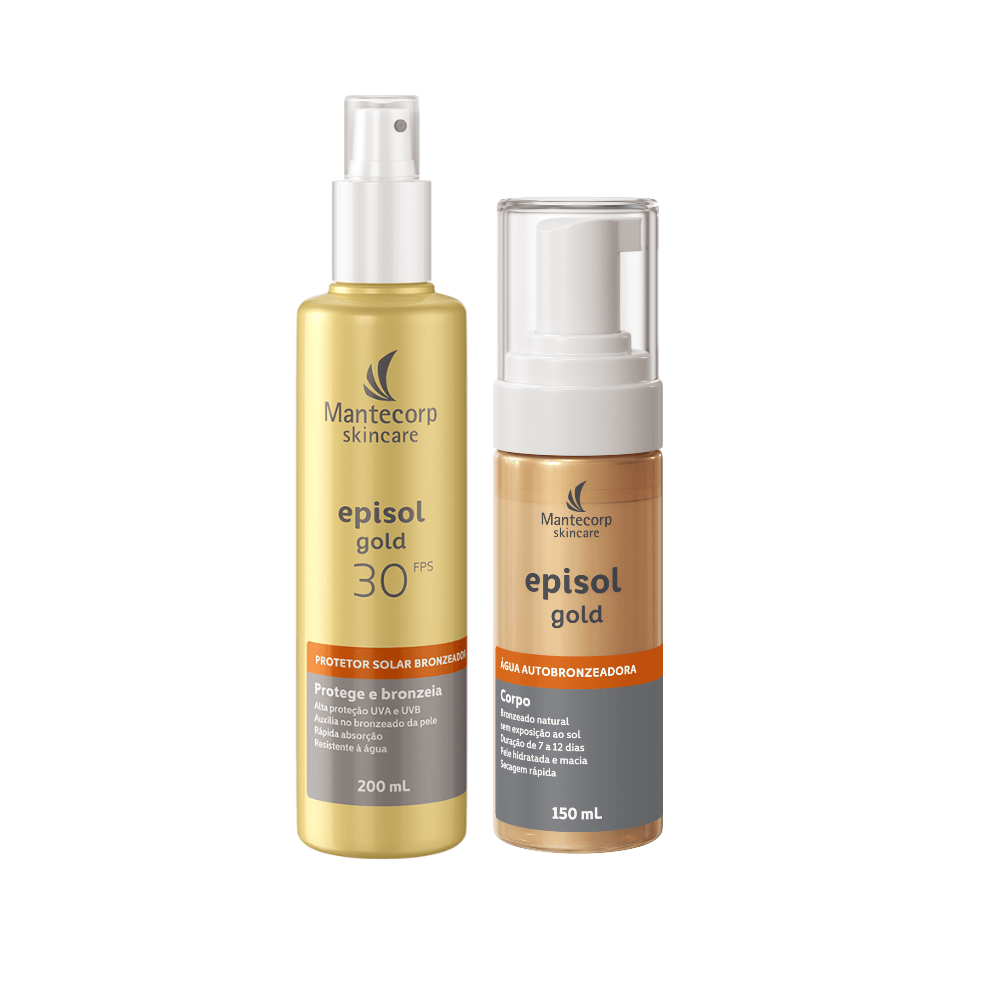 Kit Episol Gold: Bronzeado & Proteção | Hypera Pharma - ihypera2022